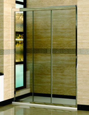 Душевая дверь в нишу RGW Classic CL 11 (1510 1560)х1850 профиль хром, стекло прозрачное