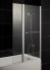 Шторка на ванну 1MarKa P 07 профиль хром, стекло прозрачное