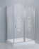 Душевой уголок Cezares Giubileo A 11 120x90 см, R, стекло с узором, хром