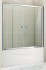 Шторка на ванну Cezares Pratico VF2 150 140 C Cr