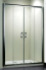 Душевая дверь в нишу RGW Passage PA 11 (1300 1340)x1950 профиль хром, стекло чистое