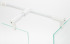 Душевой уголок Vegas Glass AFP Fis Lux 0100 01 01 L профиль белый, стекло прозрачное