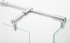 Душевой уголок Vegas Glass AFP Fis Lux 100 07 10 L профиль матовый хром, стекло сатин 