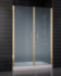 Душевая дверь в нишу Vegas Glass E2P 0085 05 02 профиль бронза, стекло шиншилла