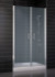 Душевая дверь в нишу Vegas Glass E2P 0070 08 10 профиль глянцевый хром, стекло сатин