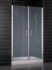 Душевая дверь в нишу Vegas Glass E2P 0075 07 10 профиль матовый хром, стекло сатин