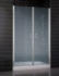 Душевая дверь в нишу Vegas Glass E2P 0080 07 02 профиль матовый хром, стекло шиншилла