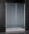 Душевая дверь в нишу Vegas Glass E2P 0095 07 02 профиль матовый хром, стекло шиншилла