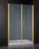 Душевая дверь в нишу Vegas Glass E2P 0085 09 10 профиль золото, стекло сатин