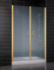 Душевая дверь в нишу Vegas Glass E2P 0080 09 02 профиль золото, стекло шиншилла