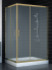 Душевой уголок Vegas Glass ZA F 90*120 05 10 профиль бронза, стекло сатин