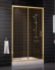 Душевая дверь в нишу Vegas Glass ZP 0120 09 05 профиль золото, стекло бронза