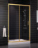 Душевая дверь в нишу Vegas Glass ZP 0120 09 01 профиль золото, стекло прозрачное