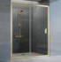 Душевая дверь в нишу Vegas Glass ZP 0150 09 01 профиль золото, стекло прозрачное