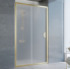 Душевая дверь в нишу Vegas Glass ZP 0115 09 10 профиль золото, стекло сатин
